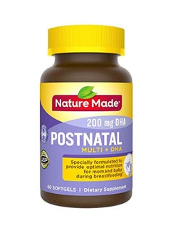 Postnatal Multivitamins And DHA Softgels - 60 Softgels