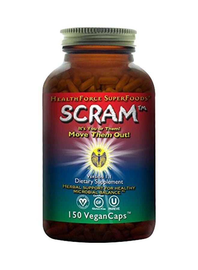 Scram Herbal Support Dietary Supplement- 150 Vegan Capsules - v1575372673/N32472685A_1