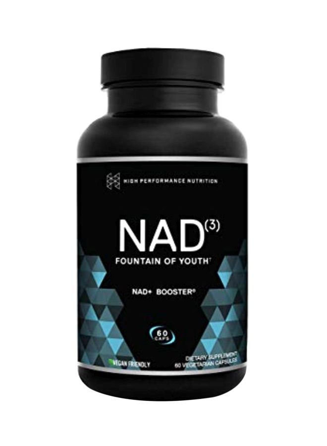 HPN - NAD+ Booster Dietary Supplement - 60 Vegetarian Capsules - Image 1