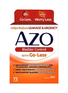 Bladder Control Supplement - 72 Capsules