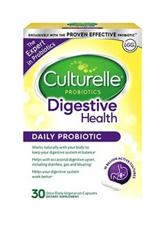 Culturelle Digestive Health Supplement - 30 Vegetarian Capsules 