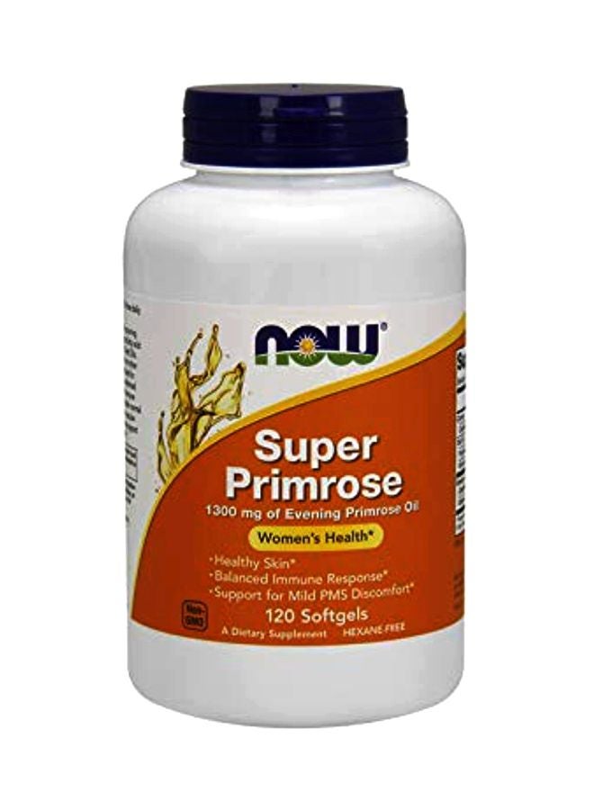 Now Foods Super Primrose - 120 Softgels - Image 1