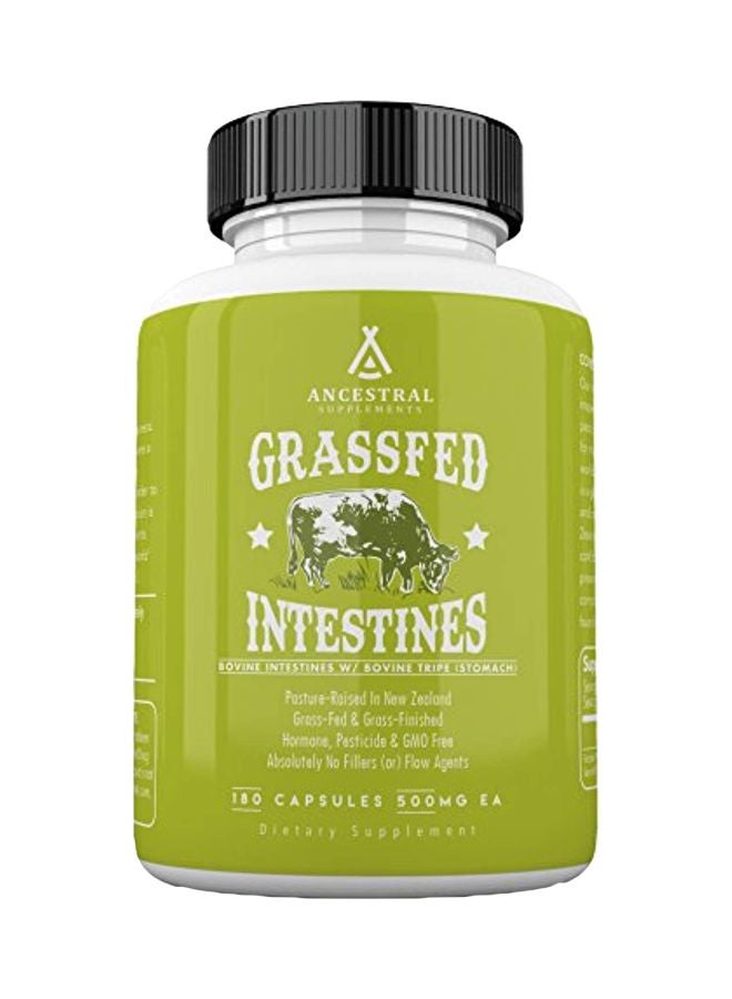 Ancestral Supplements Grassfed Intestines Dietary Supplement - 180 Capsules  - Image 1