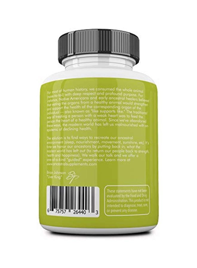 Ancestral Supplements Grassfed Intestines Dietary Supplement - 180 Capsules  - Image 2