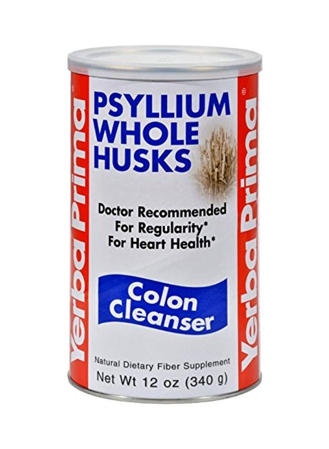 Yerba Prima Pack Of 2 Psyllium Whole Husks Supplement