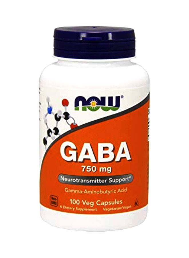 Now Foods Gaba Neurotransmitter Support - 100 Capsules - Image 1