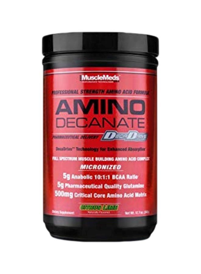 MUSCLEMEDS - Amino Decanate Dietary Supplement - Citrus Lime - Image 1