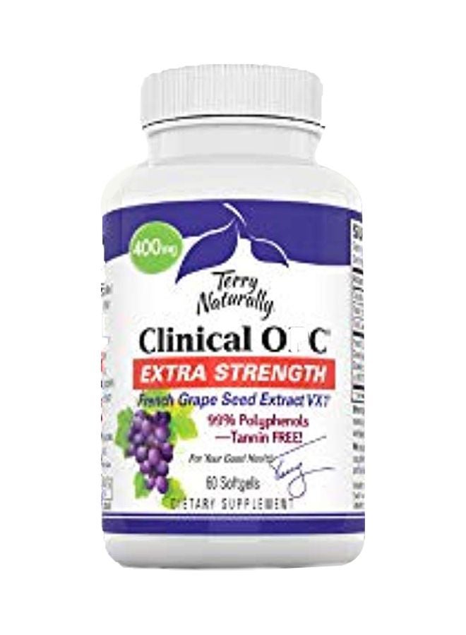 مكمل غذائي كلينيكال OPC 
 لقوة إضافية - 60 كبسولة هلامية - مجموعة من 3 عبوات - Image 1