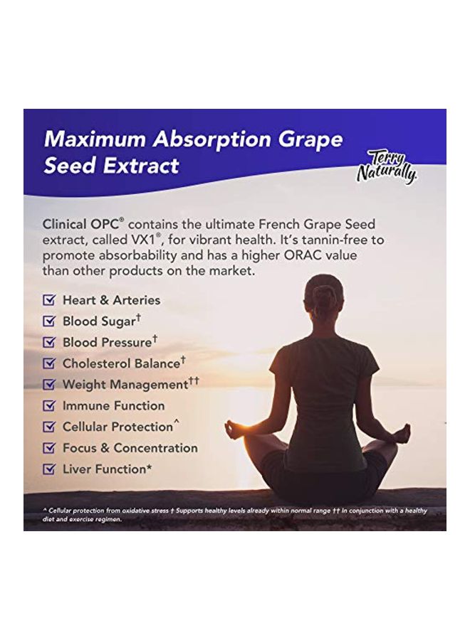 مكمل غذائي كلينيكال OPC 
 لقوة إضافية - 60 كبسولة هلامية - مجموعة من 3 عبوات - Image 3