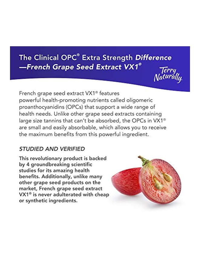 مكمل غذائي كلينيكال OPC 
 لقوة إضافية - 60 كبسولة هلامية - مجموعة من 3 عبوات - Image 4