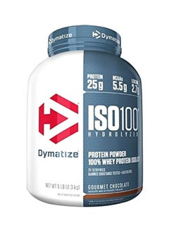 Dymatize ISO 100 Hydrolyzed Protein Powder - Gourmet Chocolate  - Image 1