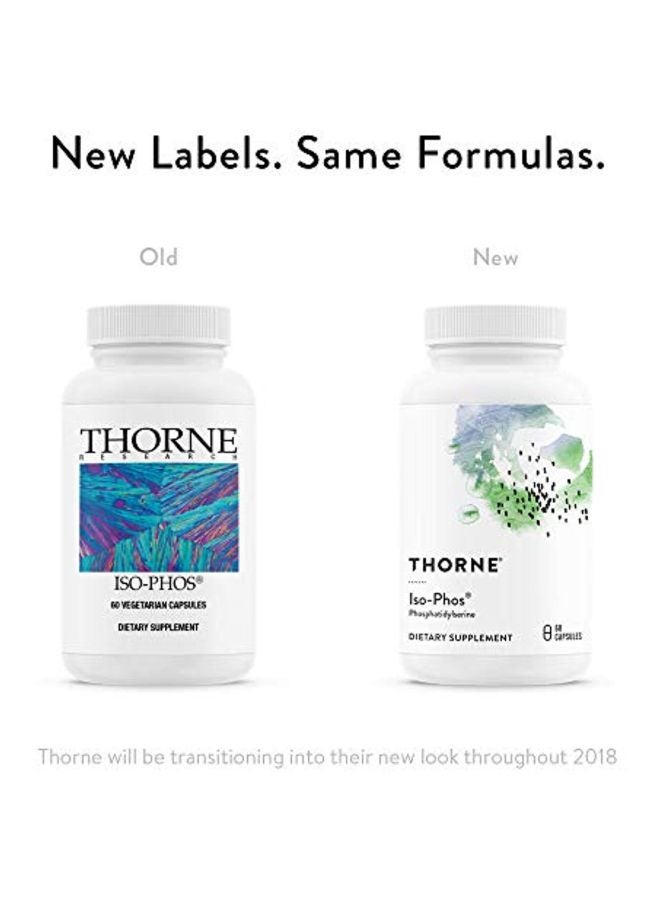 Thorne Research Iso-Phos Dietary Supplement For Brain Function - 60 Capsules - Image 3
