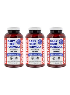 3-Piece Daily Fiber Formula Dietary Supplement Powder