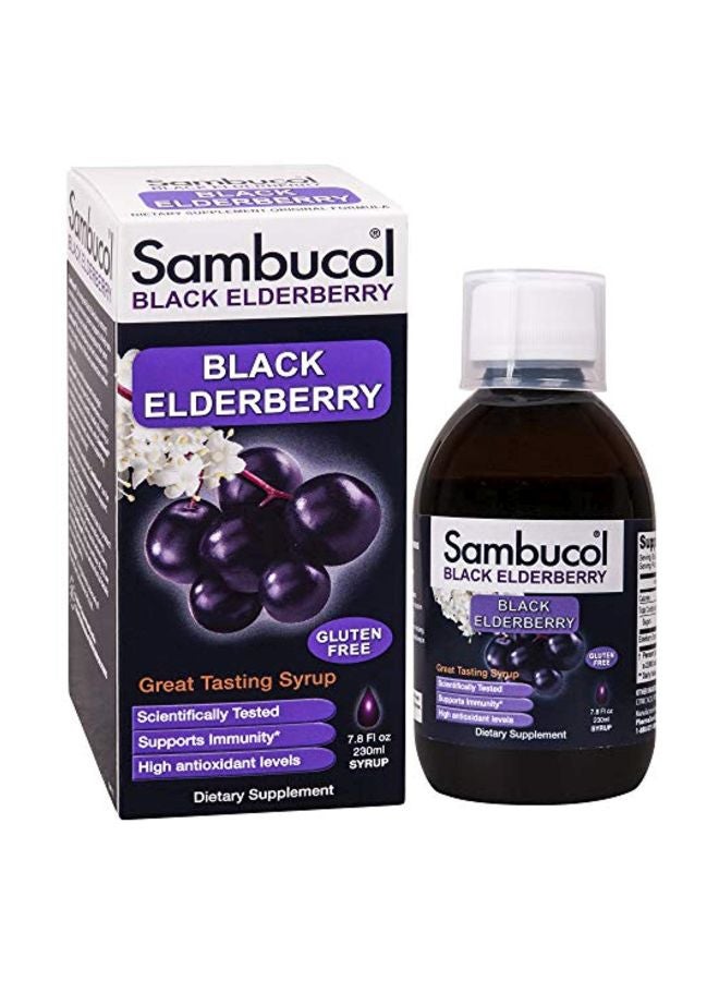 Black Elderberry Dietary Supplement