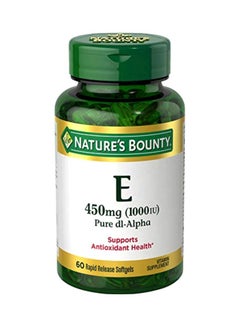 Vitamin E Dietary Supplement - 60 Softgels - v1575374026/N32476236A_1