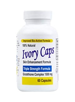 Ivory Caps Glutathione Skin Enhancement Formula - 60 Capsules  - Image 1
