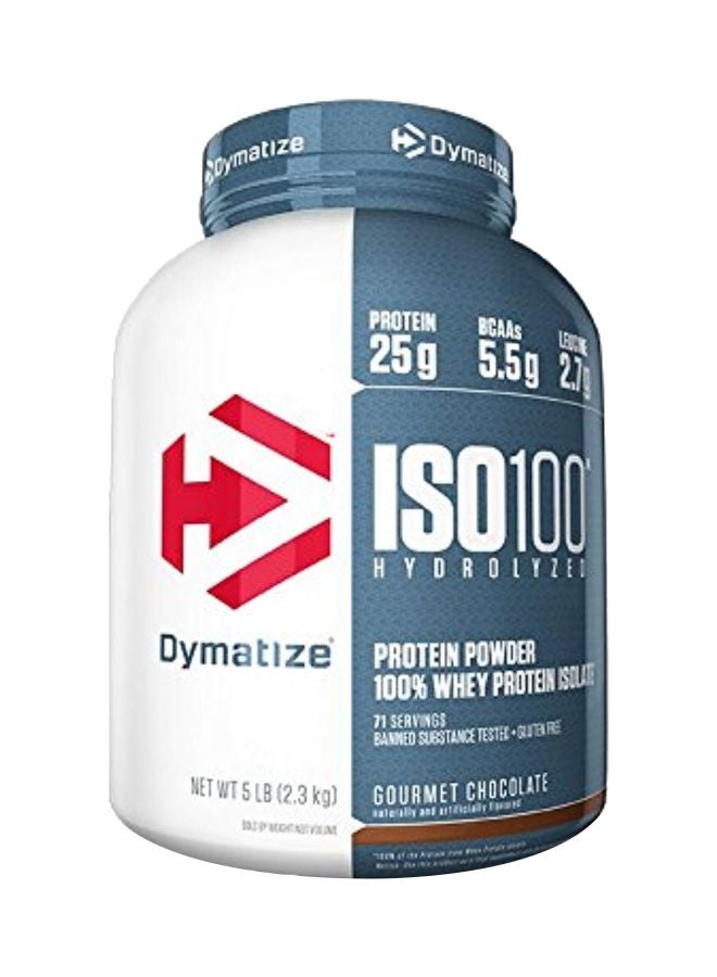 Dymatize ISO100 Hydrolyzed Protein Powder - Gourmet Chocolate