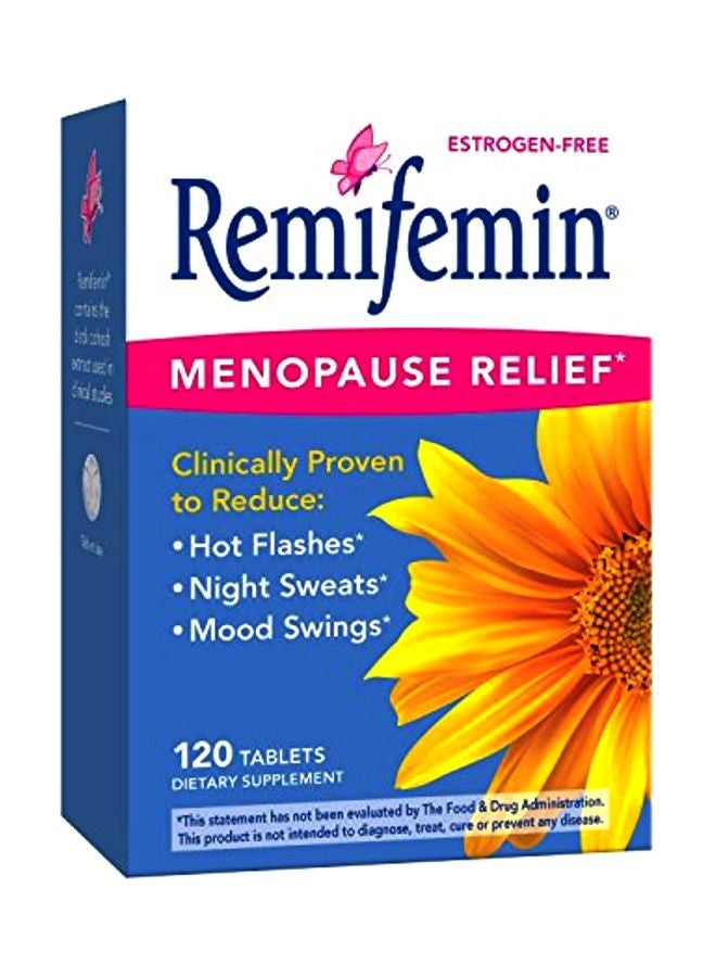 Remifemin - Menopause Relief Dietary Supplement - 120 Tablets - Image 1