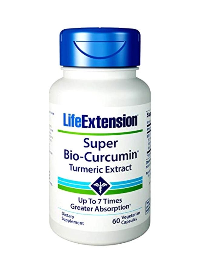 Life Extension - Super Bio-Curcumin 400mg Dietary Supplement - 60 Capsules - Image 1
