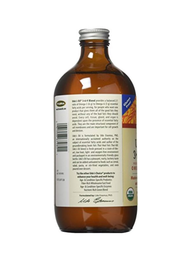 Flora - Udo 3-6-9 Blend Omega Fatty Acid Oil - Image 1
