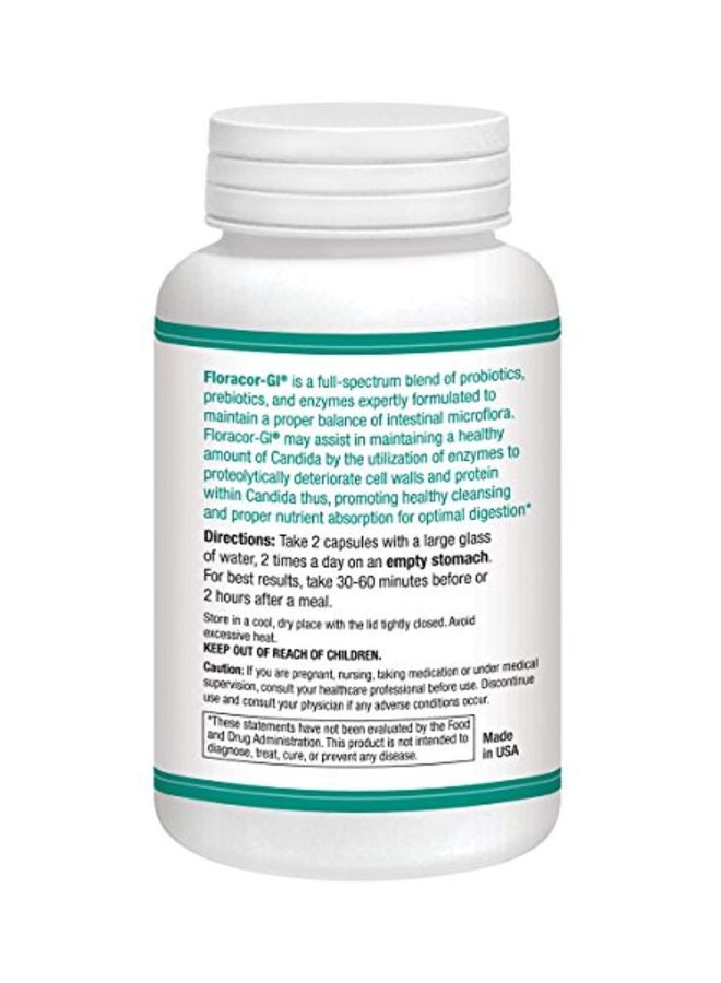 AST Enzymes - Floracor-GI - 180 Vegetarian Capsules - Image 1