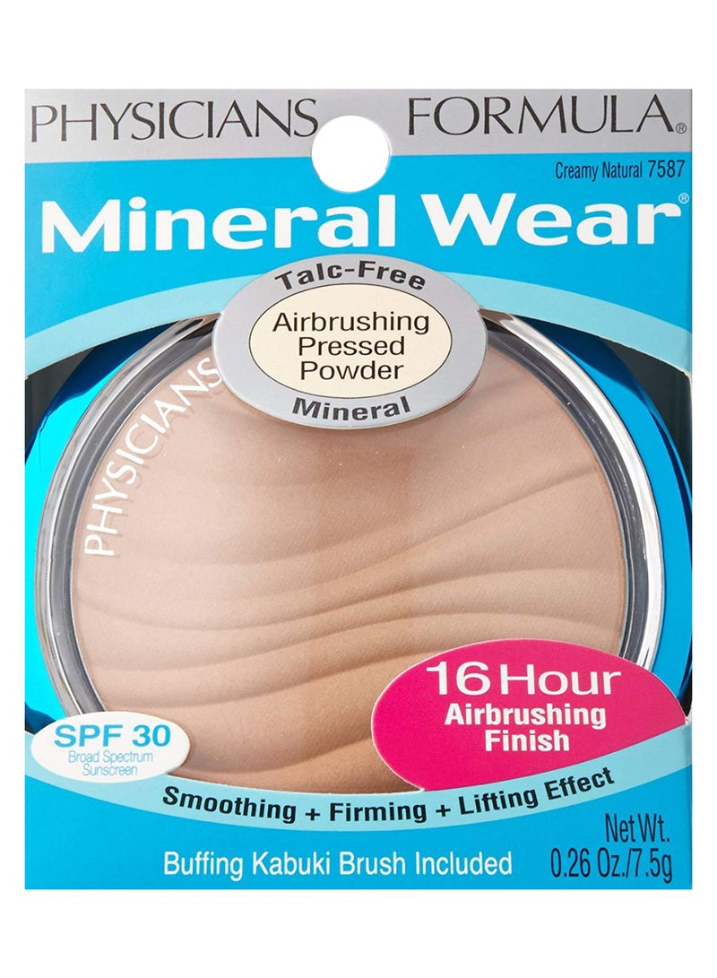 فيزيشنز فورميلا بودرة وجه مضغوطة مينيرال وير للوضع بالفرشاة الهوائية كريمى طبيعي 7587 - Image 2