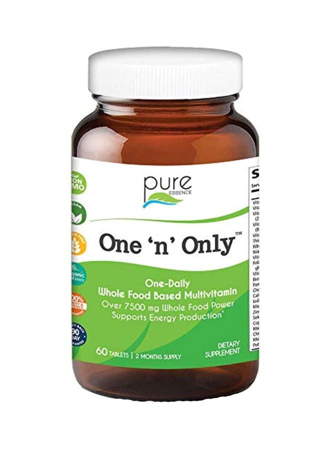PURE ESSENCE LABS One 'n' Only Dietary Supplement - 60 Tablets - Image 1