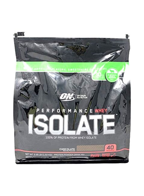 Performance Whey Isolate Protein - Chocolate - 1.52 Kg