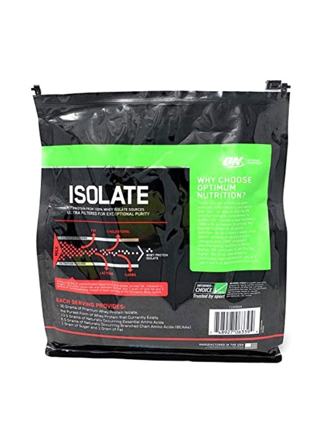 Optimum Nutrition - Performance Whey Isolate Protein - Chocolate - 1.52 Kg - Image 1