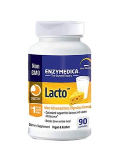 Lacto Dairy Digestion Formula Dietary Supplement - 90 Capsules