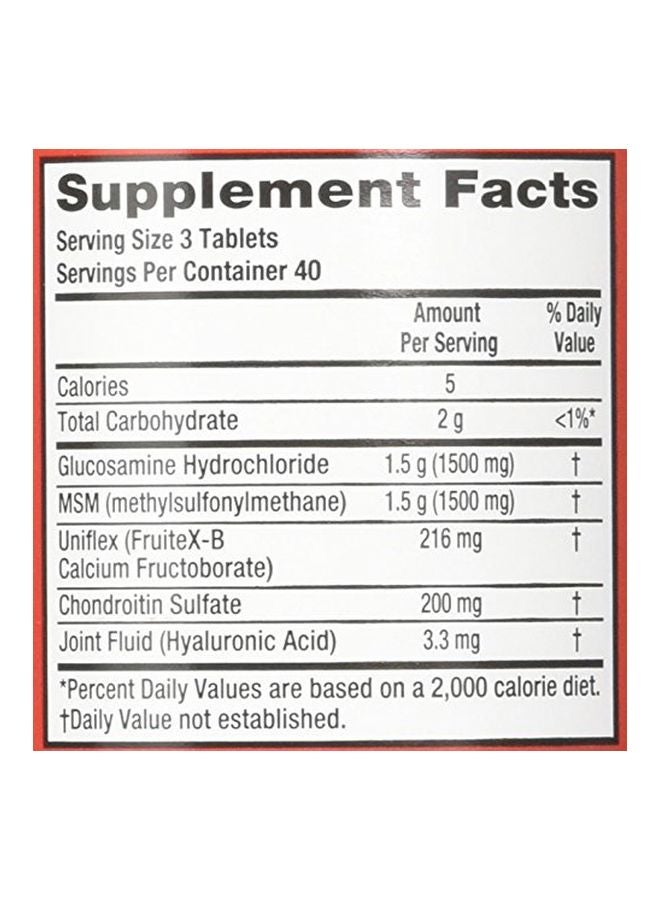 Schiff Pack Of 3 Move Free Joint Health Dietary Supplement - 120 Coated Tablets  - Image 3