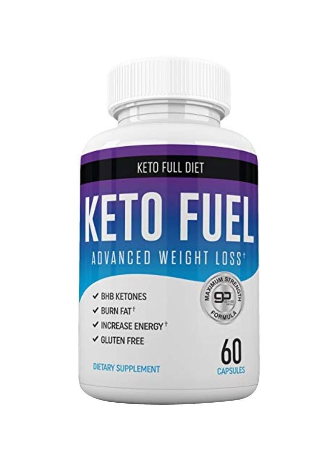 Nutriana Keto Fuel Advanced Weight Loss Dietary Supplement - 60 Capsules - Image 1