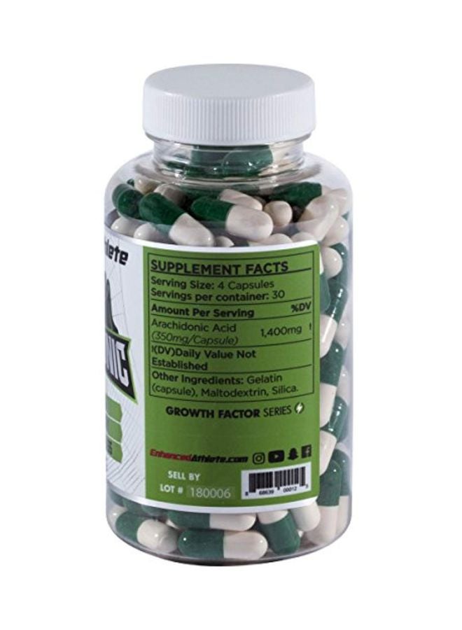 ENHANCEDATHLETE.COM - Enhanced Athlete Arachidonic Acid 350mg - 120 Capsules - Image 1