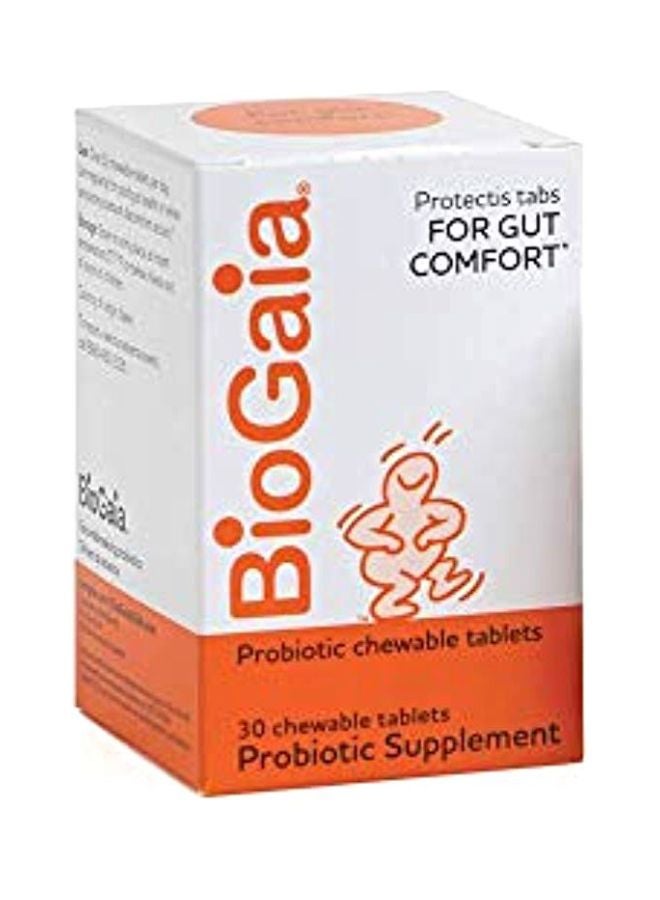 BioGaia - Pack Of 2 Probiotic Chewable Tablet Supplement - 30 Tablets - Image 1