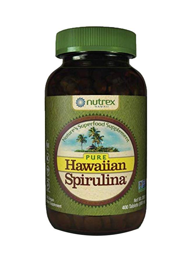 Nutrex Hawaii - Pure Hawaiian Spirulin 500 mg - 400 Capsules - Image 1