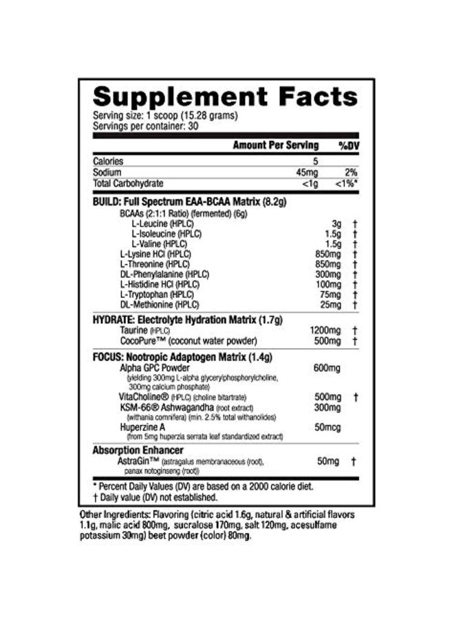NutraBio Alpha EAA Dietary Supplement - Image 2