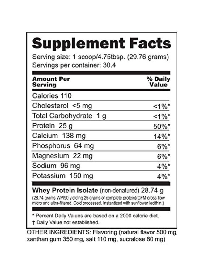 NutraBio - 100% Whey Protein Isolate Powder - Image 1