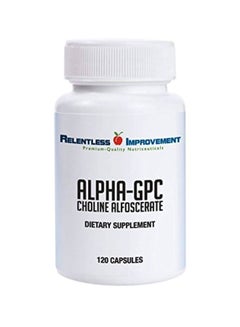 Alpha GPC Choline Alfoscerate Dietary Supplement - 120 Capsules