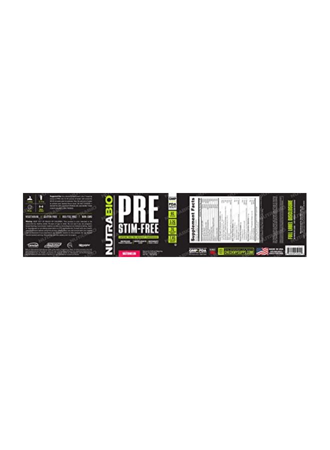Pre Stim Free Dietary Supplement