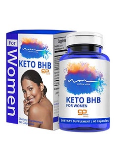 Keto BHB Dietary Supplement - 60 Capsules