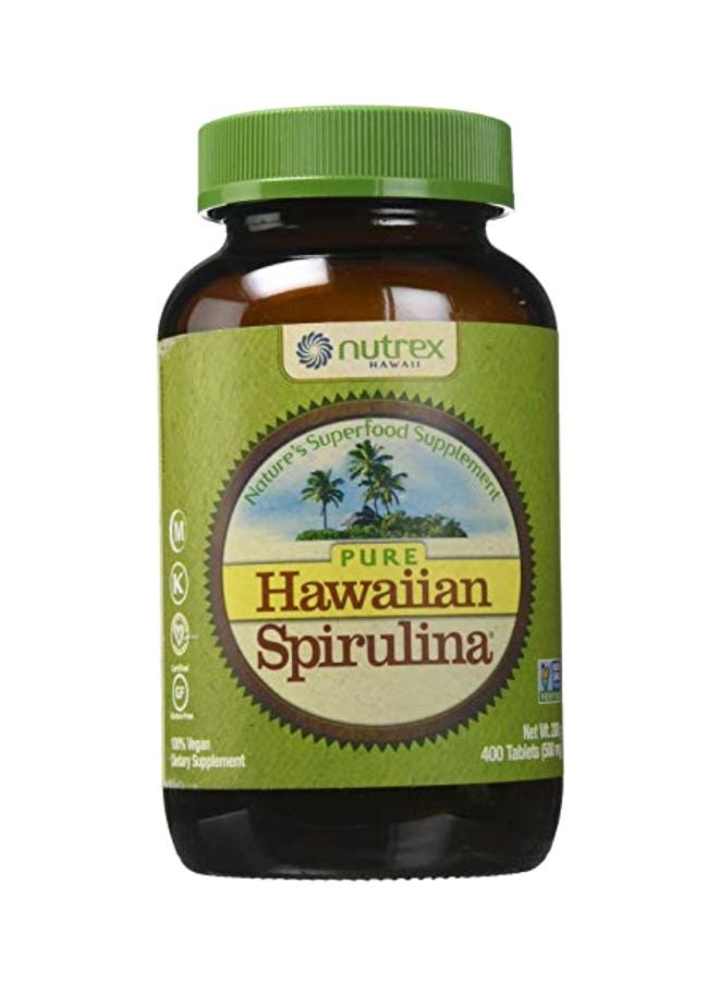 Nutrex Hawaii - Pure Hawaiian Spirulina Pacifica 500mg - 400 Tablets - Image 1