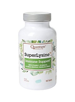 Pack Of 4 Super Lysine Immune Support Dietary Supplement - 180 Tablets