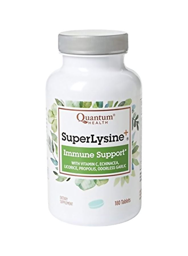 Quantum - Pack Of 4 Super Lysine Immune Support Dietary Supplement - 180 Tablets - Image 1