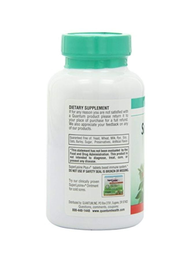 Quantum - Pack Of 4 Super Lysine Immune Support Dietary Supplement - 180 Tablets - Image 1