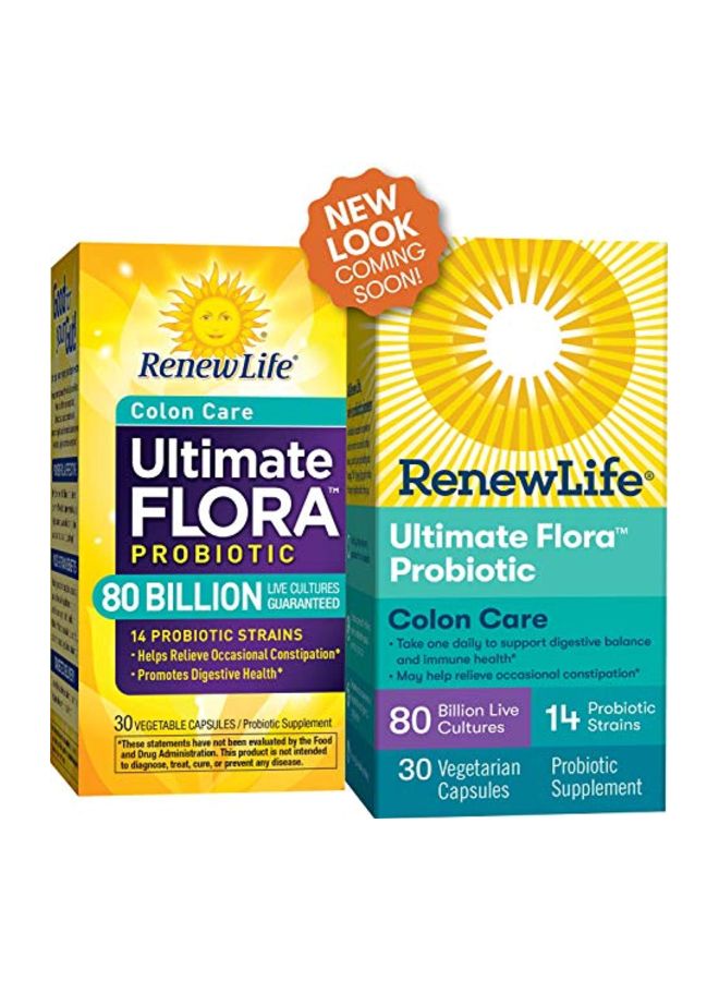 ألتيميت فلورا بروبيوتيك - 30 كبسولة نباتية - Image 2