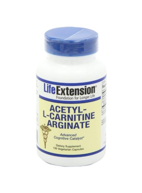 Life Extension 90 Pcs Vegetarian Acetyl-L-Carnitine Arginate Capsules |  Best Price UAE