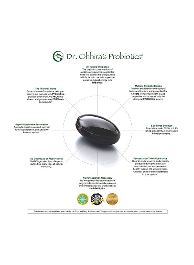essential formulas - Dr. Ohhira's Probiotics Dietary Supplement -120 Capsules - Image 1