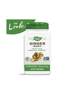 Nature's Way Ginger Root Supplement - 240 Capsules  - Image 3