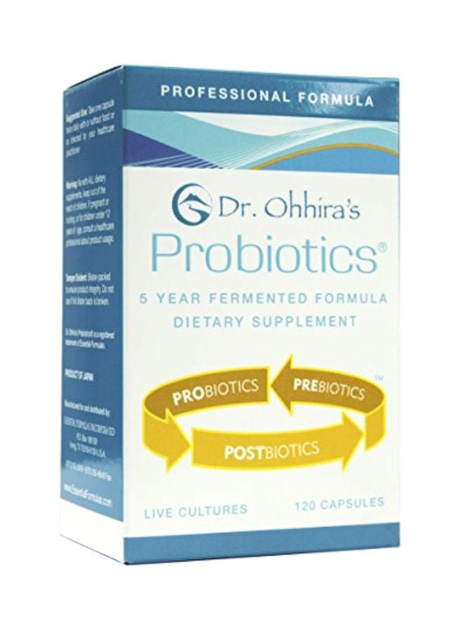 essential formulas - Dr. Ohhira's Probiotics Dietary Supplement -120 Capsules - Image 1