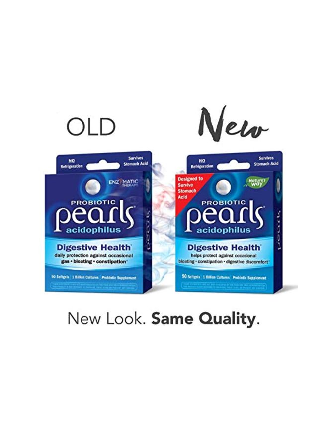 Nature's Way - Pearls Acidophilus Probiotic Supplement - 90 Sogtfels - Image 1